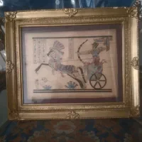 قاب عکس پادشاه|کلکسیون اشیاء عتیقه|خرم‌آباد, |دیوار