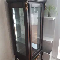 گنجه ( ویترین ) تمام چوب|بوفه، ویترین، کنسول|مشهد, الهیه|دیوار