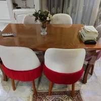 مبلمان خانگی به همراه میز ناهار خوری|میز و صندلی غذاخوری|تهران, دهکده المپیک|دیوار