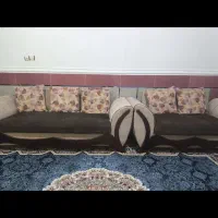 فروش مبل ۷ نفره و میز وگل میز به علت جابجایی