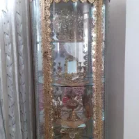 بوفه برنز و ساعتی ایستاده برنز بزرگ