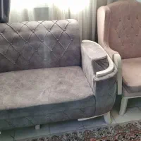 مبل چستر ۷ نفره همراه با عسلی