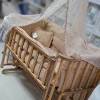 گهواره سنتی/ننو/عمده و تک/شهر سیسمونی کویتی|تخت و صندلی بچه|کرمانشاه, |دیوار