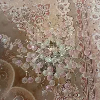 لوستر  سقفی دو عد|لوستر و چراغ آویز|باغستان, |دیوار