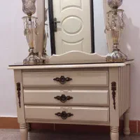 آینه کنسول و شمعدان