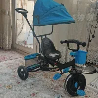 سه چرخه بچگونه سایبان دار|دوچرخه، اسکیت، اسکوتر|اندیشه, شهرک مریم|دیوار