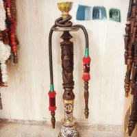 قلیون چوب کامل