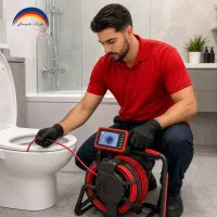 لوله بازکنی50%تخفیف*چاه فنر زنی برقی گرفتگی فاضلاب