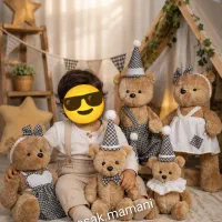 عروسک مناسب دکور آتلیه ، تزیینی ، اتاق، سیسمونی
