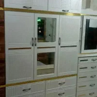 کمدلباس عرض 140 ممبران ارتفاع 230 سه تیکه