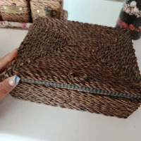 ظروف حصیری|صنایع دستی و سایر لوازم تزئینی|گرگان, |دیوار