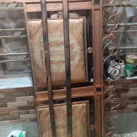 تخت خواب دو نفره فرفوژه|تخت و سرویس خواب|شیراز, شیخ علی چوپان|دیوار