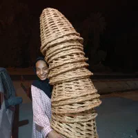 لوستر شیپوری حصیری