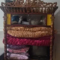 میز تلویزیون چوبی در حد نو|میز تلویزیون|ایرانشهر, |دیوار