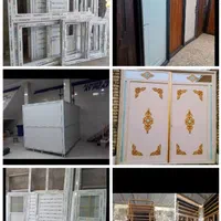 درب باغی اهنی طرح طاووس سایزمختلف چهارچوب 4*8 2میل|مصالح و تجهیزات ساختمان|اهواز, زرگان|دیوار