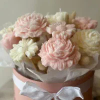 باکس گل شمع|صنایع دستی و سایر لوازم تزئینی|مشهد, هنرور|دیوار