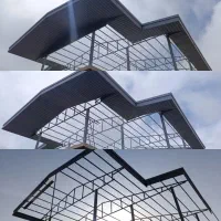 نصاب شیروانی سوله پوشش سقف