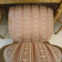 فروش مبل استیل با ناهار خوری و چند عدد میز