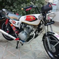 موتور مزایده ۱۲۵مزایده|موتورسیکلت|زرندیه, |دیوار