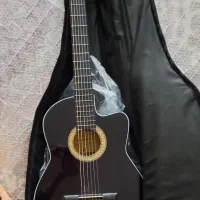 گیتار کلاسیک مشکی مدل AS مستر گیتار