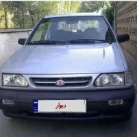 پراید ۸۷ بی رنگ بدون آفتاب سخته شاستی پلپ