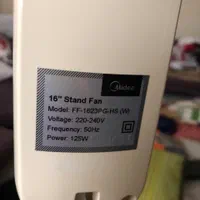 پنکه مدیا ایستاده نو سالم/سرعت بالا V240و 125W|پنکه و تصفیه‌کنندهٔ هوا|تهران, سعادت‌آباد|دیوار