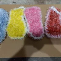 لیف حمام زنانه مردانه بچگانه رنگهای مختلف