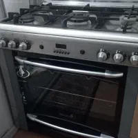 اجاقگاز فردار تمام استیل رزگاز ایتالیایی نو|اجاق گاز و لوازم برقی پختوپز|اردبیل, |دیوار