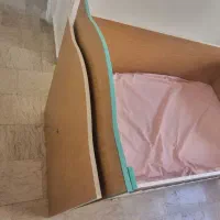تخت خواب نوزاد دو منظوره و کتابخانه در حد نو|تخت و صندلی بچه|تهران, سوهانک|دیوار