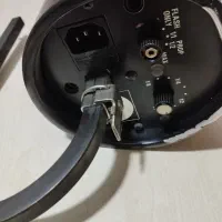 فلاش چتری حرفه ای  پرو فتو ۴۰۰ و md ۲۰۰ با پایه|دوربین عکاسی و فیلم‌برداری|تبریز, |دیوار