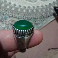 انگشتر عقیق سبز