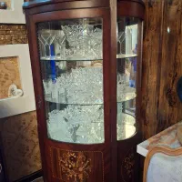 بوفه چوبی|بوفه، ویترین، کنسول|شاهین‌شهر, عطار|دیوار