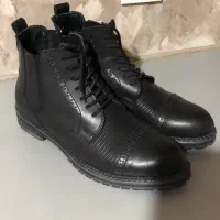 نیم پوت چرم ترک