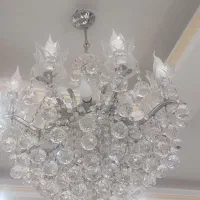 لوستر ۱۶ شعله گل لاله بوهامیو