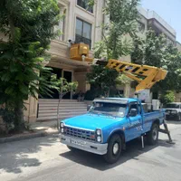 جرثقیل نیسان بالابر نیسانی پاکتی سبد تابلو اسپیلت|خدمات حمل و نقل|شیراز, ترمینال باربری|دیوار