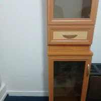 سلام دوتا کمد کتابخانه در حد نو سالم|کتابخانه، شلف، قفسههای دیواری|محمدشهر, عباس آباد|دیوار