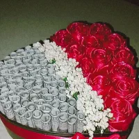 باکس پول رز روبانی|گل مصنوعی|تهران, جی|دیوار