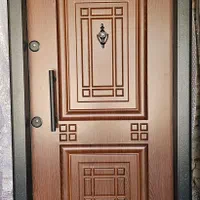 درب ضدسرقت ضدسرقت دکورال فلز طرح چوب نقد چک|مصالح و تجهیزات ساختمان|شیراز, رکنآباد|دیوار