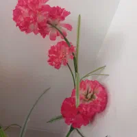 گل با گلدان|گل مصنوعی|بافق, |دیوار