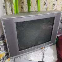 تلویزیون ۲۱صفحه تخت شارپ ژاپنی بشرط کار