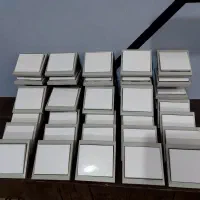 کلید برق یک پل توکار و کلید کولر دارای محافظ جان