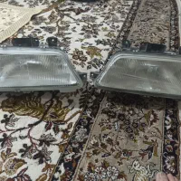 چراغ جلو و عقب پژو405 همراه با یک گلگیر در حد نو