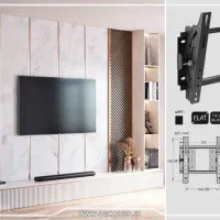 براکت پایه دیواریTV WALL مناسب تلوزیون18تا98 اینچ|میز تلویزیون|قم, باغ شریفی|دیوار