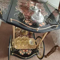 میز بار چوبی|بوفه، ویترین، کنسول|زنجان, |دیوار