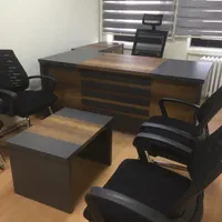 تولید میز مدیریت + ال ۱کانتر نما دار ۲ پیشخوان|دفتر کار|کرج, کمال‌شهر|دیوار