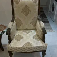 مبلمان استیل کلاسیک همراه با بوفه ۹ نفره در حد نو|مبلمان خانگی و میز عسلی|تهران, سازمان برنامه جنوبی|دیوار