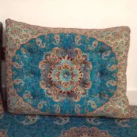 شاه نشین درحدنو ( تشک نشیمن  فوم  و ۲تا متکا)|مبلمان خانگی و میز عسلی|خرم‌آباد, |دیوار