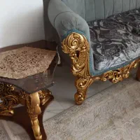 مبل هفت نفره استیل|مبلمان خانگی و میز عسلی|نسیمشهر, |دیوار