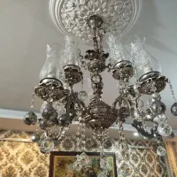 لوستر برنج انتیک|لوستر و چراغ آویز|مشهد, آزادشهر|دیوار