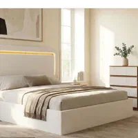 تخت خواب دونفره / آذین / طراحی خاص و زیبا